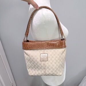 Liz Claiborne Vintage 90s Monogram Handbag‎